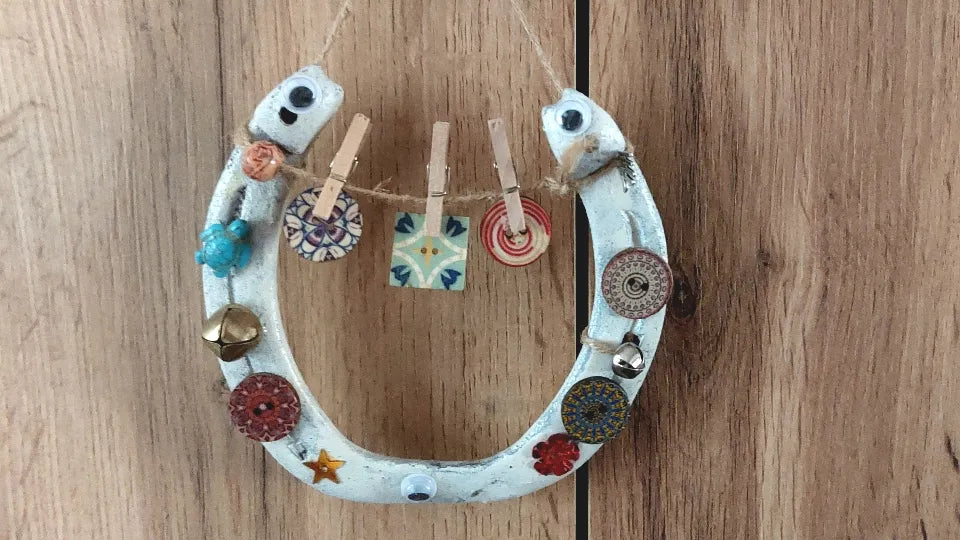 Разходка с кон и работилничка за сувенир от подкова