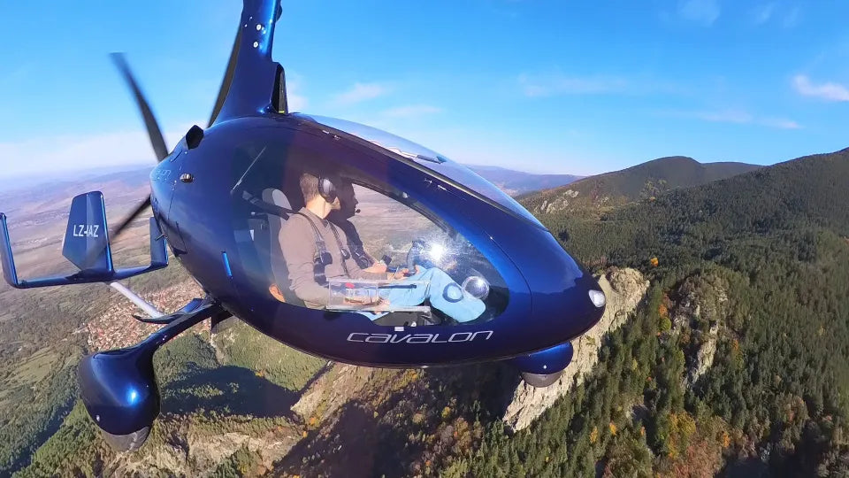 Instructor‑guided gyrocopter experience in Sapareva Banya