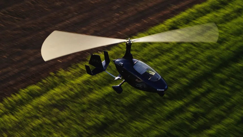 Gift voucher for a gyrocopter flight in Sapareva Banya