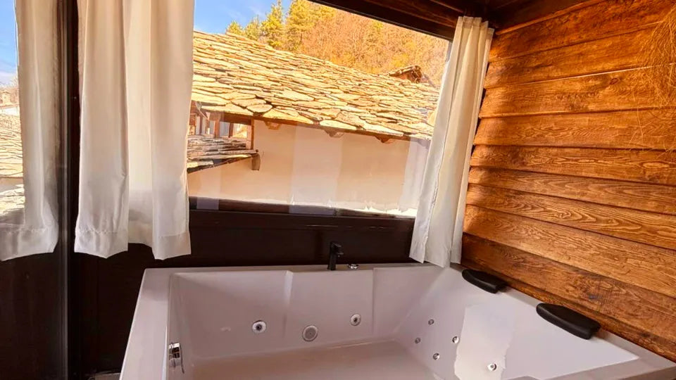 Stay for Two in Private Restored Villa Panorama 3 in Leshten Leshten