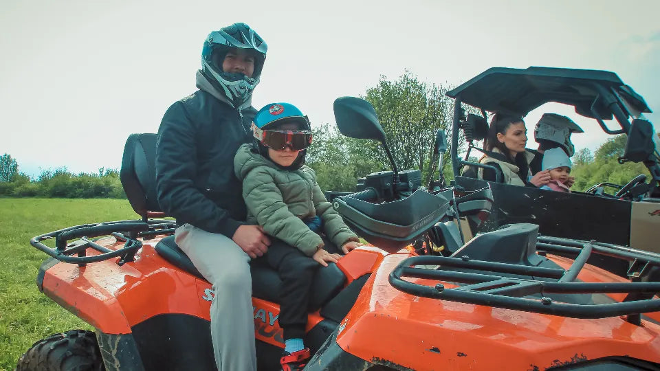 Family ATV experience near Arbanasi, Veliko Tarnovo