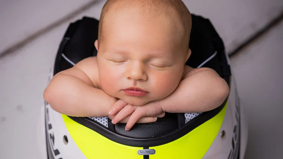 Portfolio image from a newborn photoshoot, studio in Sofia