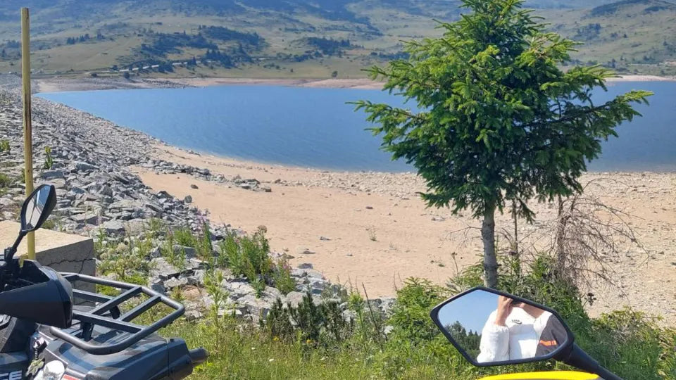 Off‑road ridge ride by ATV near Belmeken with scenic vistas
