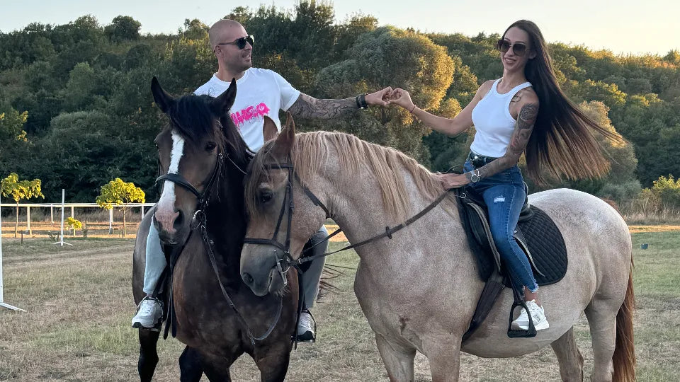 Horseback riding for two in Izvor near Burgas on forest trails