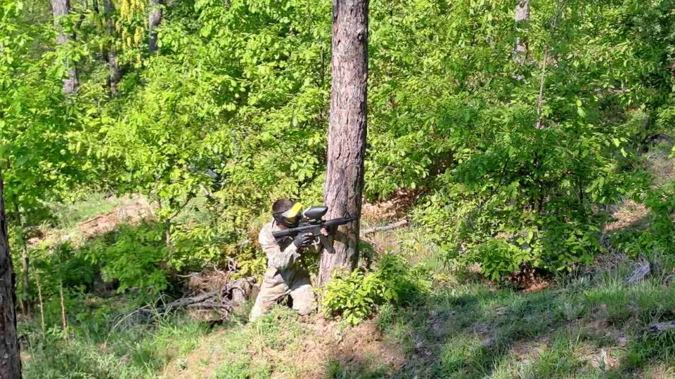 Outdoor Paintball near Kalofer experience