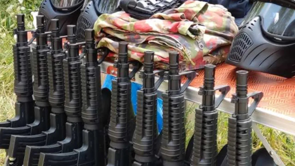 Outdoor Paintball near Kalofer Adventico