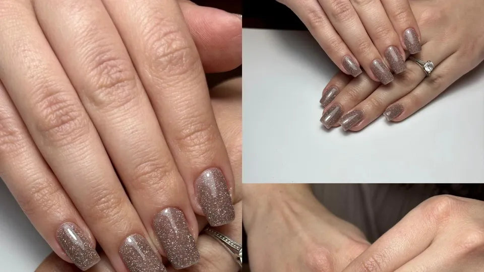 Pedicure with gel polish – exfoliation and anatomical nail shaping in salon