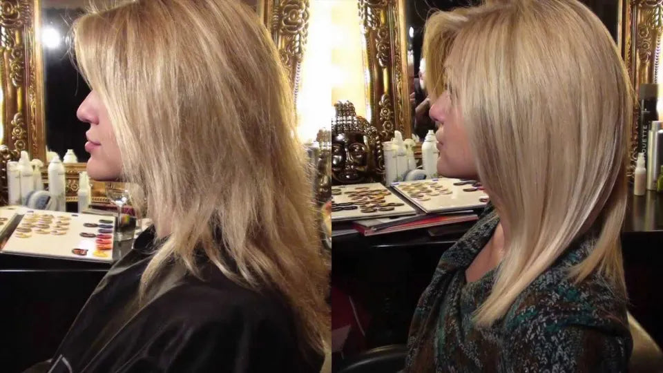 Three‑step polishing hair therapy in a Sofia Mladost salon