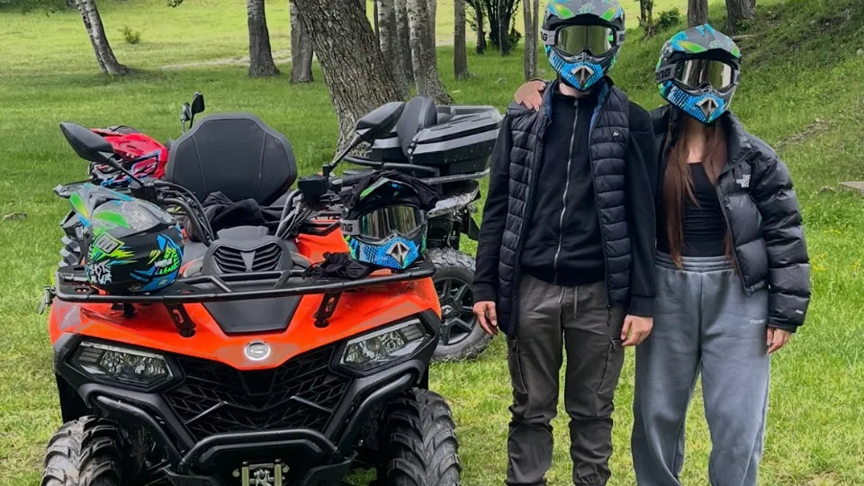 ATV ride near Zlatitsa and Pirdop on CF 450 L