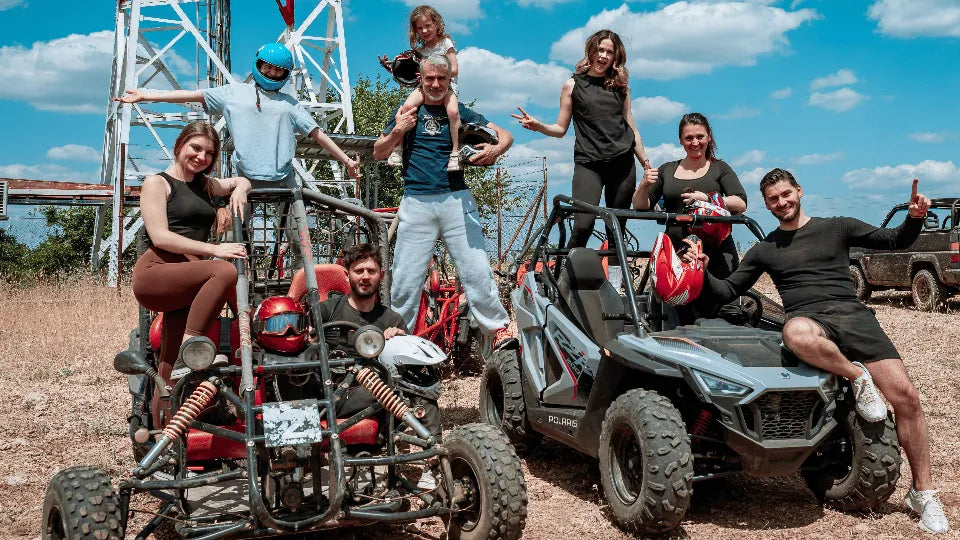 Group buggy tour in Arbanasi with lead guide