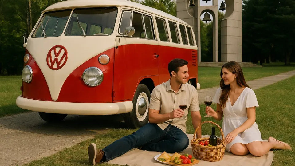 Романтика на колела - разходка и пикник за двама