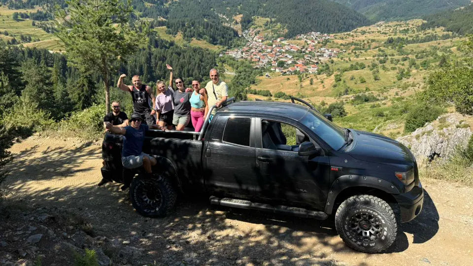 VIP jeep safari in the Rhodope Mountains for up to 8 people