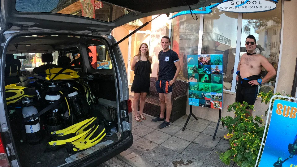 Водолазно гмуркане от лодка на о-в Св. Иван, Созопол ваучер