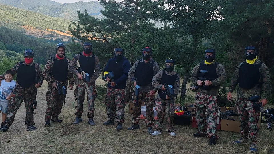 Пейнтбол приключение до София Адреналин