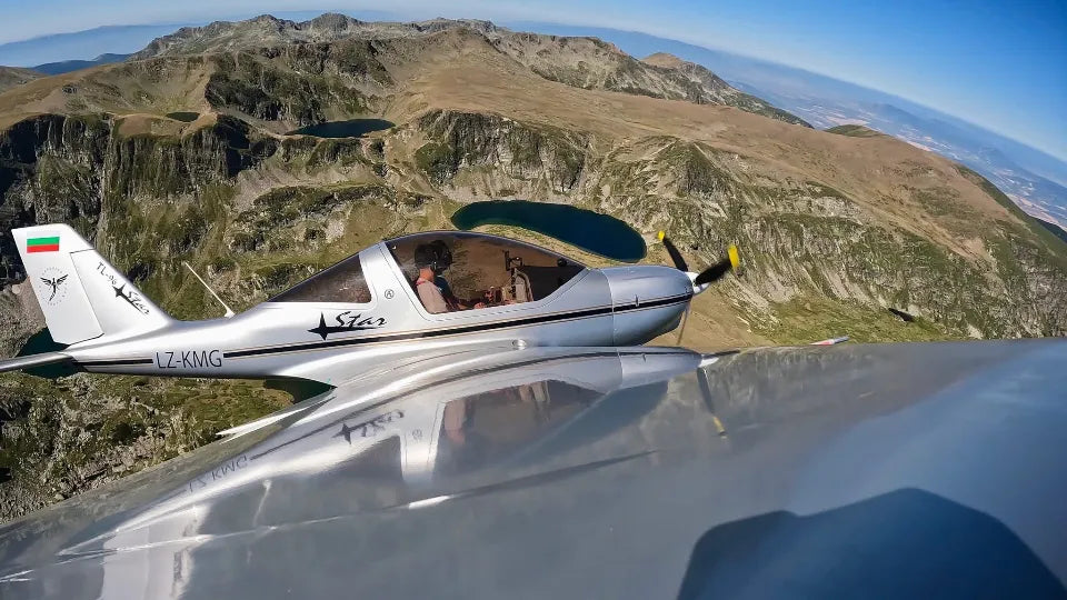 Introductory flight over the Rila Lakes from Sapareva Banya Airfield