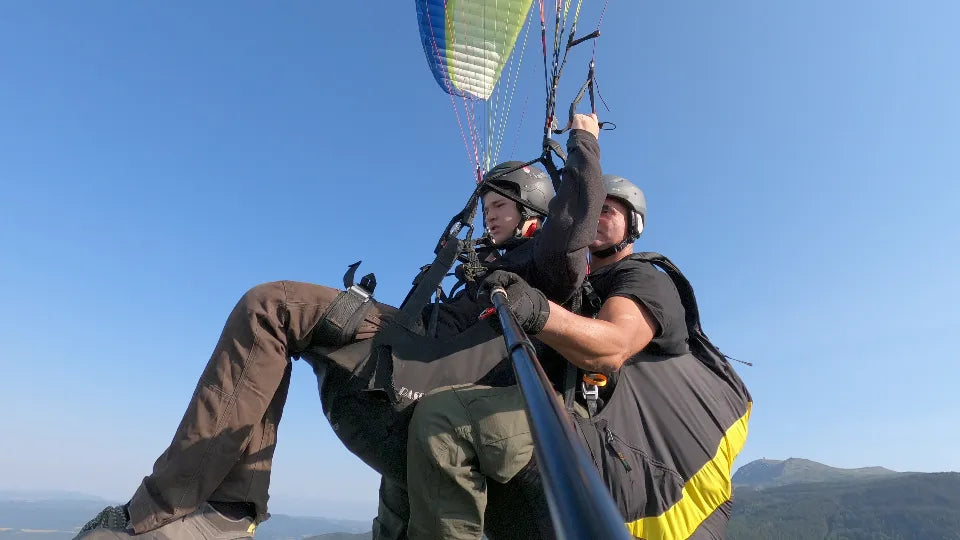 Acrobatic Paragliding with Petar Minchev in Sopot