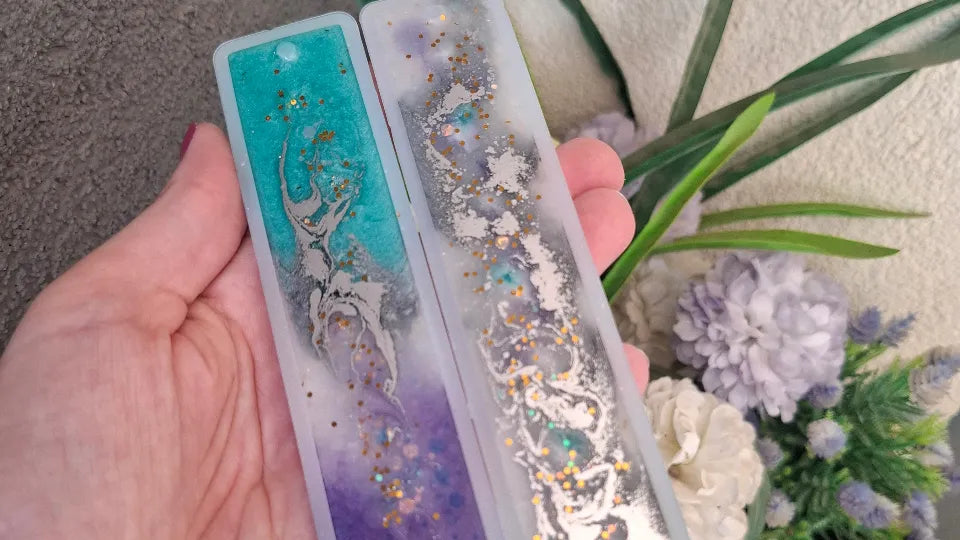 Voucher idea for a resin art workshop in Sofia