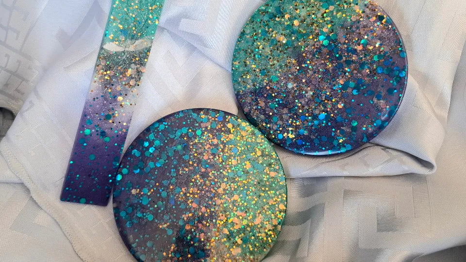 Креативна работилница: създай магичен комплект от смола ваучер