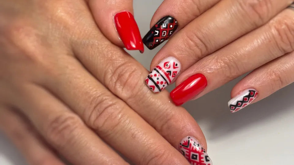 Applying Air base with wollastonite for nail extensions