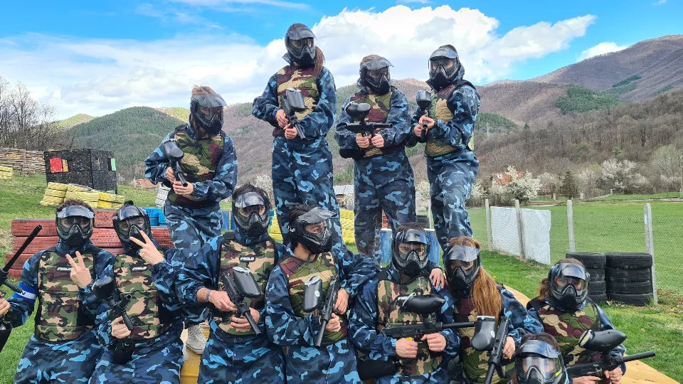 2 часа Пейнтбол приключение край Правец