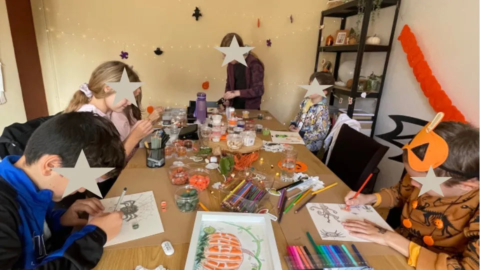 Children’s silk art workshop in Sofia – surprise gift included