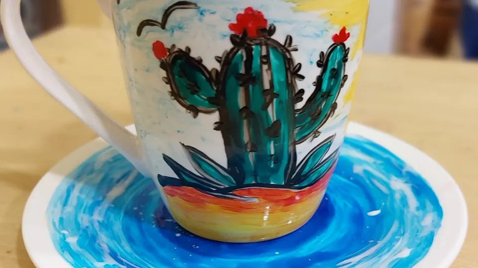 Работилница за рисуване върху порцелан