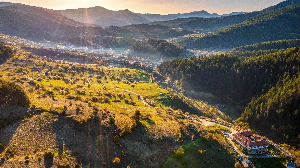 Yagodina spa break for two with a wood‑fired outdoor hot tub