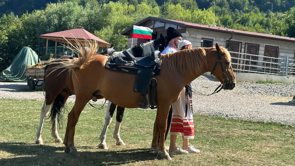 Професионална фотосесия с коне и народни носии Красота, релакс и здраве