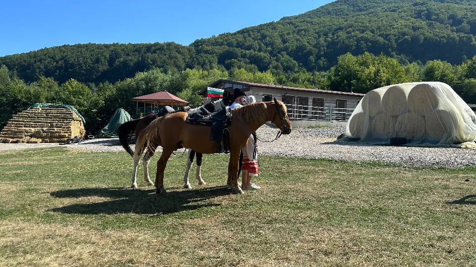 Професионална фотосесия с коне и народни носии Фотосесии
