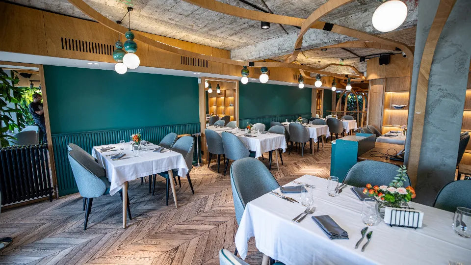 Unica Sofia interior during the tasting menu experience