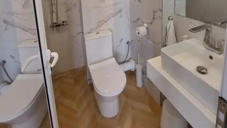Large TV and fast Wi‑Fi in studio for two, Velingrad