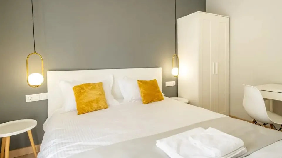 Kids’ room with two separate beds – family apartment Velingrad