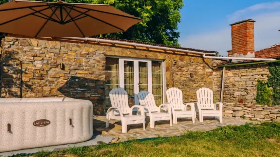 Romantic weekend at a secret location – restored stone cottage for two