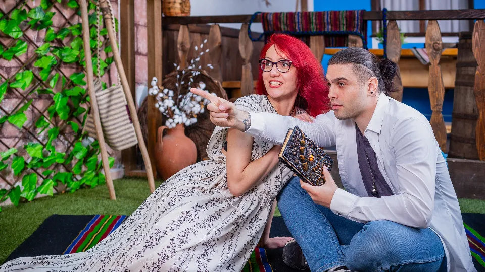 Escape room set inspired by an old Bulgarian home in Sofia