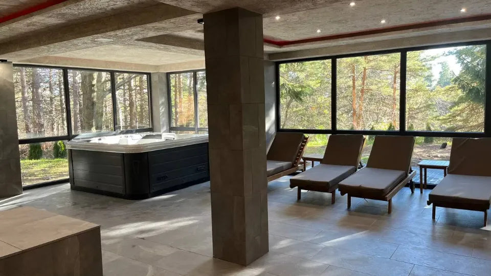 Cozy mountain interior for a secret Rhodope getaway