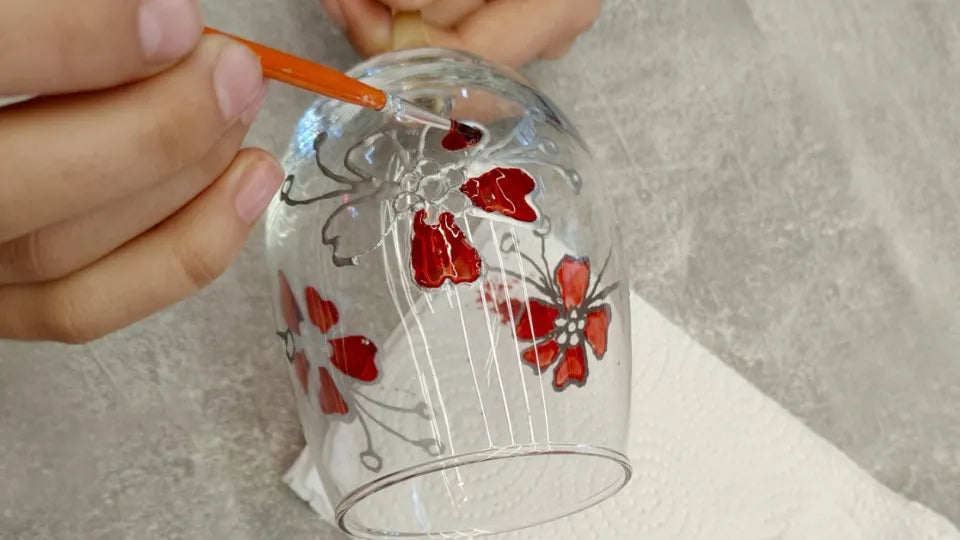 Gift voucher for a wine glass painting workshop in Veliko Tarnovo