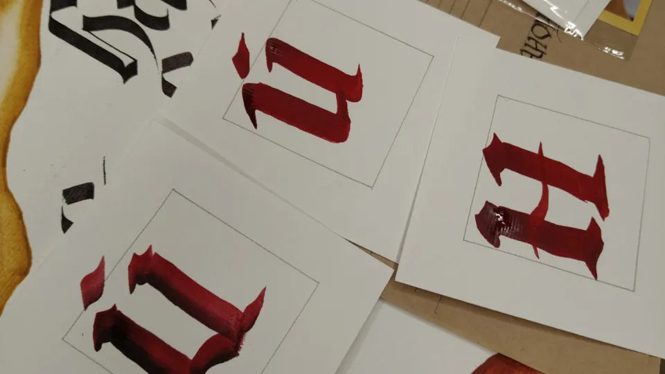 Veliko Tarnovo calligraphy class with a view of Tsarevets