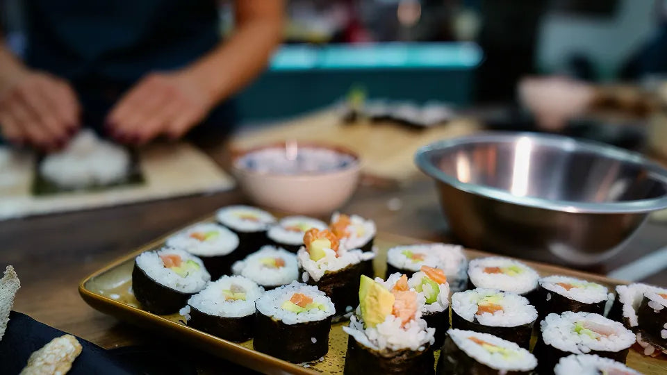 Sushi cooking class Sofia with Chef Nemigenchev