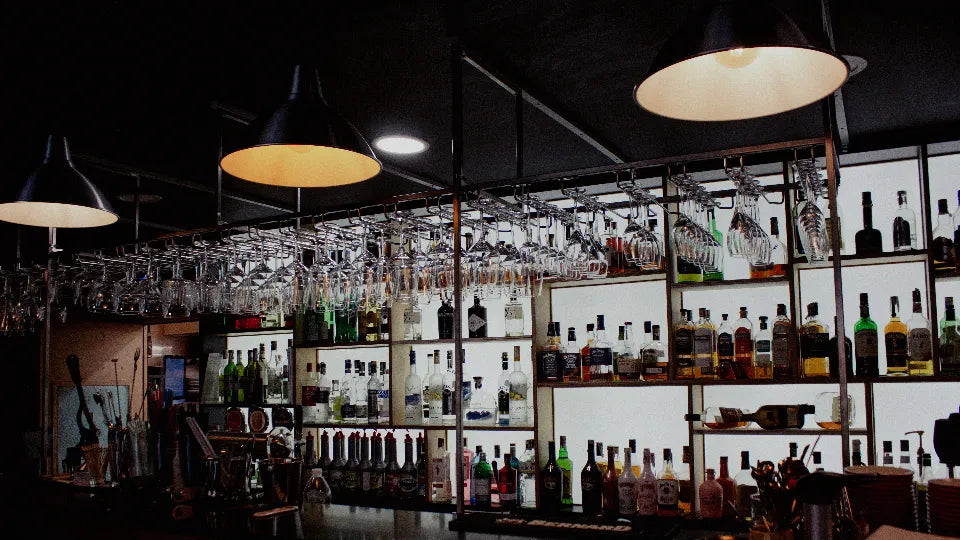 Crème brûlée with caramelised pineapple dessert in Sofia