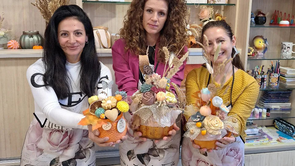 Gift voucher for candle making workshop in Varna