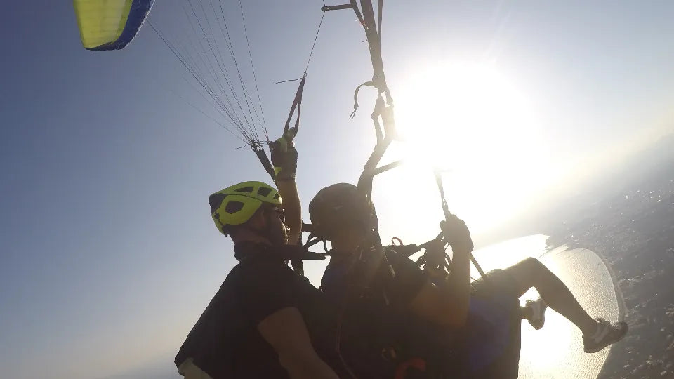 Voucher for two tandem paragliding flights in Sopot or Sofia