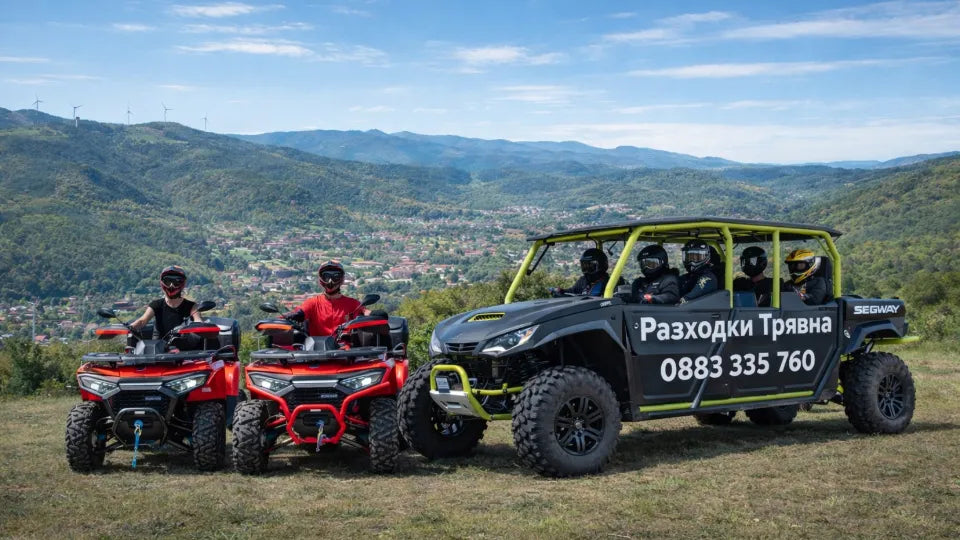 ATV and nights package in Tryavna — views of the Balkan hills