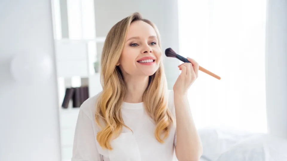 Bachelorette party makeup in Sofia with optional lashes