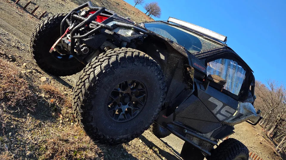 Can-Am Maverick X3 off-road passenger ride in the Kalofer area
