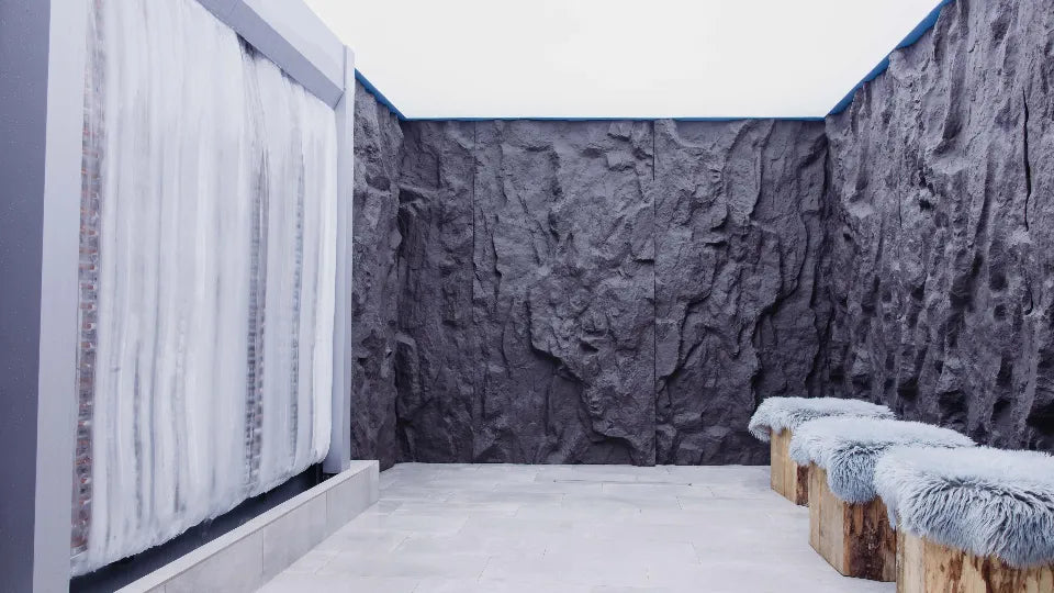 Salt room for halotherapy in Banya near Bansko