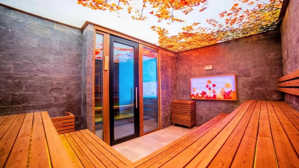 Steam and aromatic steam rooms, Banya