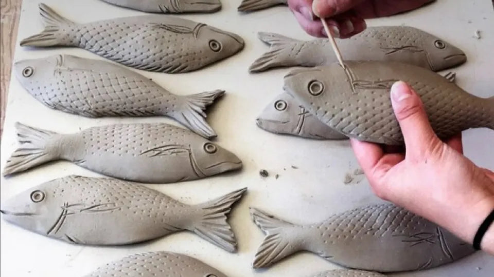 Cozy pottery studio setting with wine glasses – Burgas