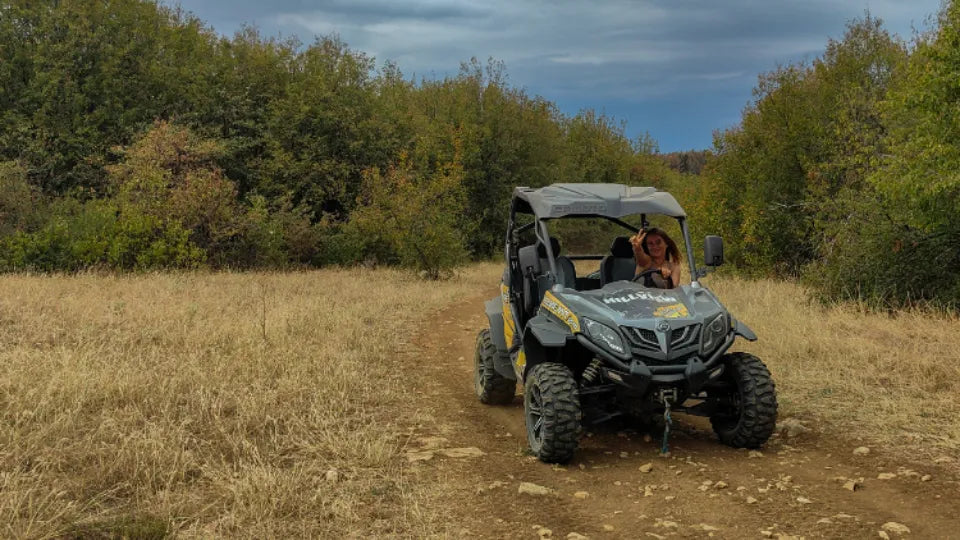 Winter off‑road adventure with a high‑class buggy near Plovdiv