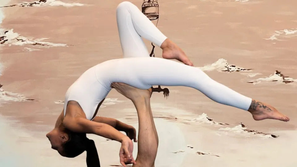 Shared acro yoga experience for two in Sofia