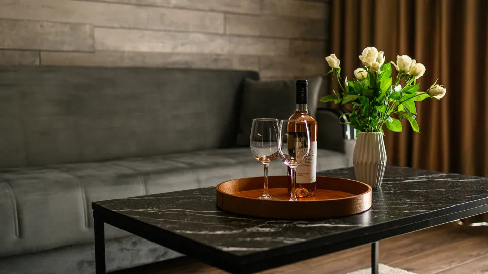 Boutique apartments in Velingrad – living area at Liberte Suites